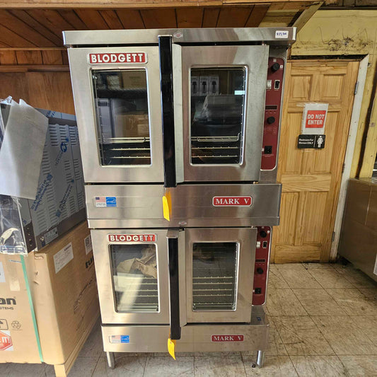 Blodgett MARK V-100 DBL Double Full Size Electric Convection Oven - 220-240v/1ph [OPEN-BOX]