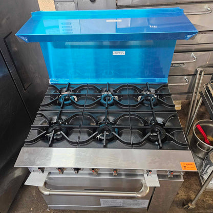 Dukers DCR36-6B 36" Natural Gas 6 Burner Range [OPEN-BOX]