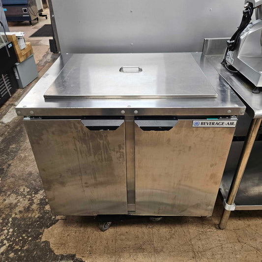 [USED] Beverage-Air SPE36HC-S 36" Stainless Steel Refrigerated Salad Bar / Cold Food Table