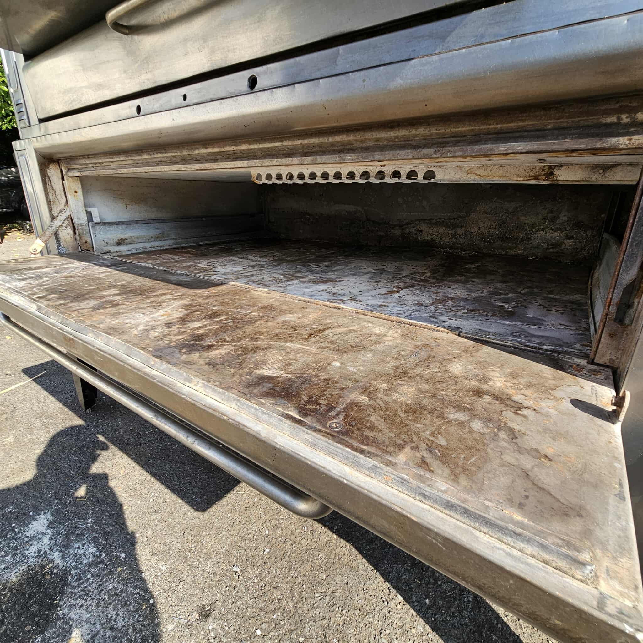 USED] Blodgett 1060 DOUBLE Natural Gas Double Pizza Deck Ovens (Stone