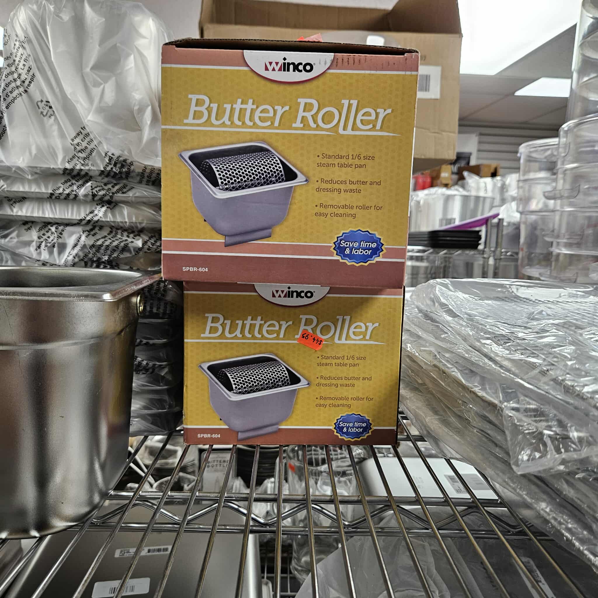 Winco Stainless Steel Butter Roller