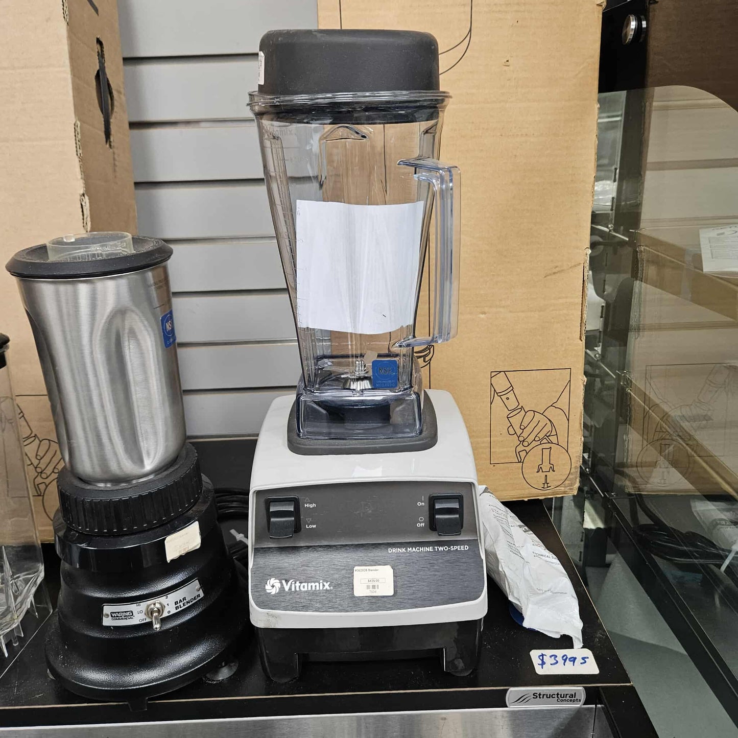 Vitamix 62828 Drink Machine 2-Speed 2.3 HP 64 oz. Blender with Toggle Controls [OPEN-BOX]