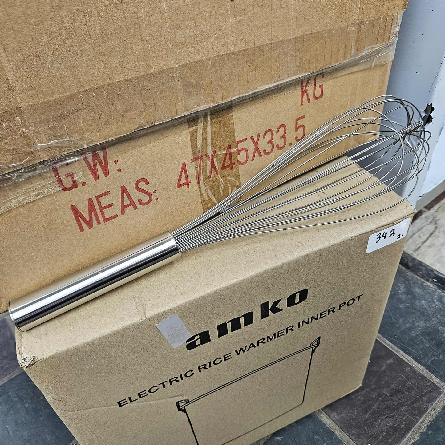 16" Stainless Steel French Whip/Whisk