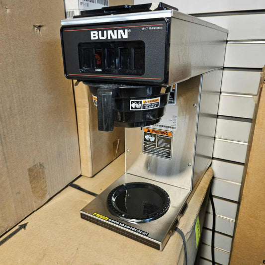 Bunn VP17-1 Stainless Steel 12 Cup Pourover Coffee Brewer - 120V [OPEN-BOX]