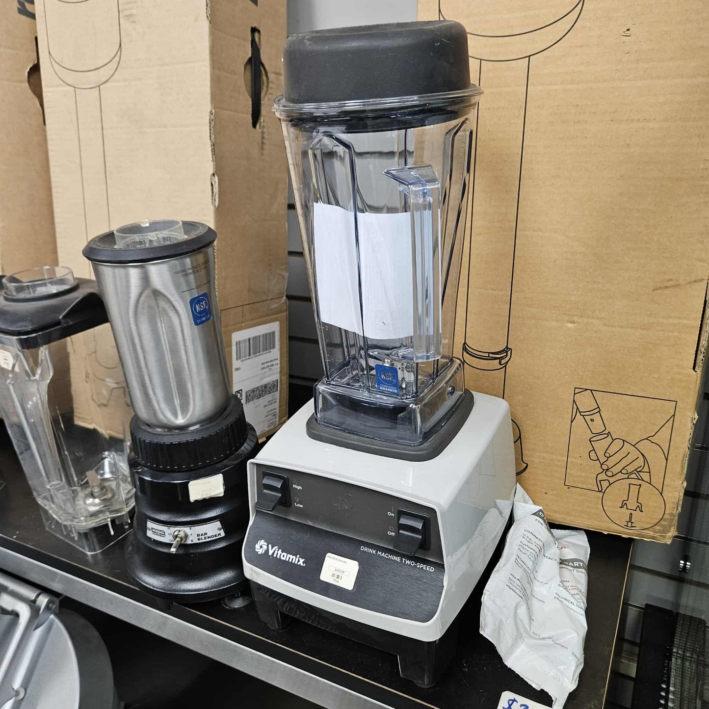 Vitamix 62828 Drink Machine 2-Speed 2.3 HP 64 oz. Blender with Toggle Controls [OPEN-BOX]