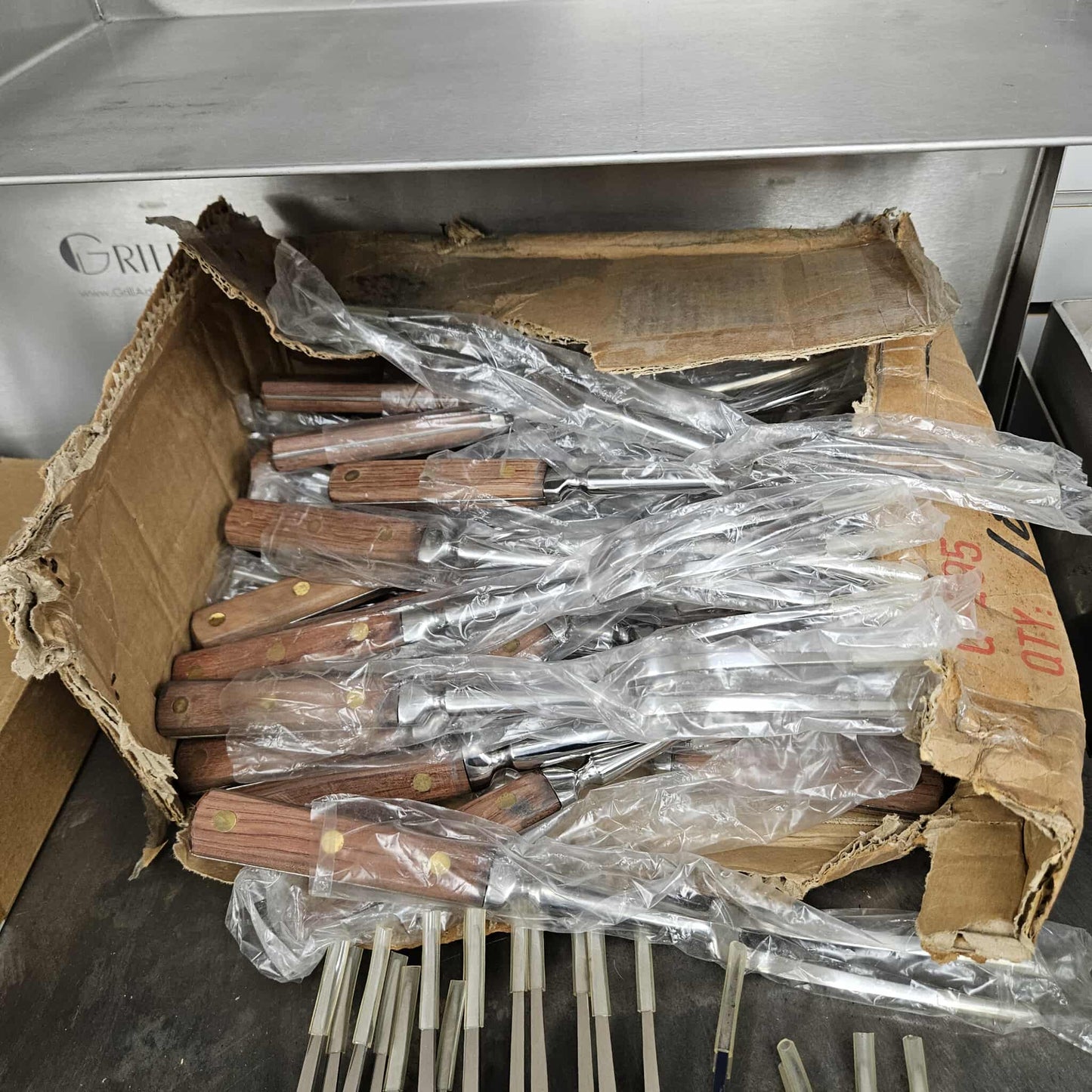 14" Carving Fork with Wooden Handle