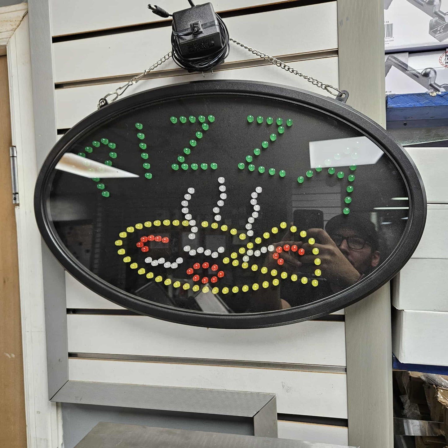 Winco LED-11 LED Light Up Pizza Sign [OPEN-BOX]