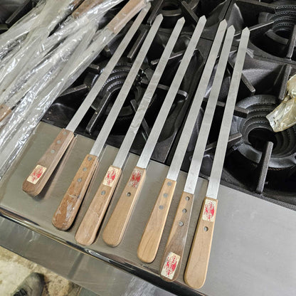 20" Flat Skewer with Rosewood Handle