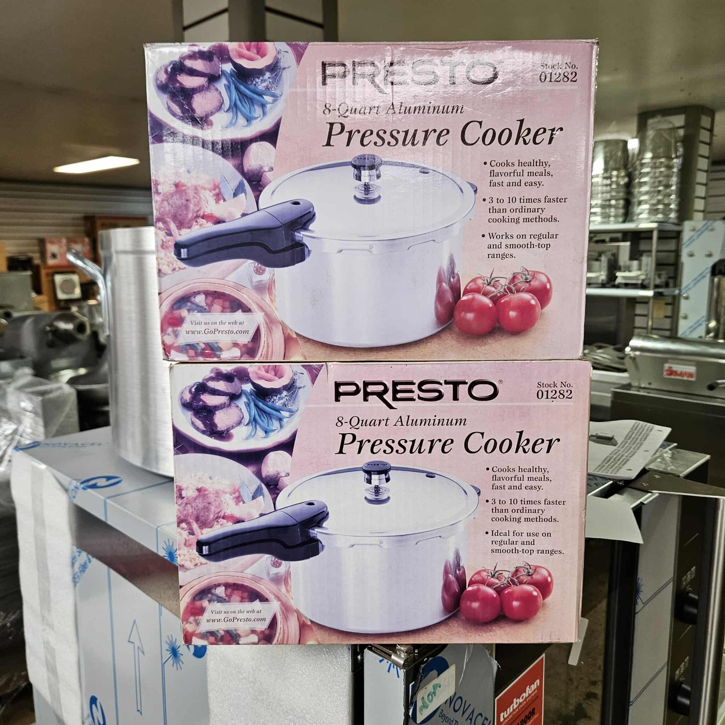 Presto 8 Qt. Aluminum Pressure Cooker