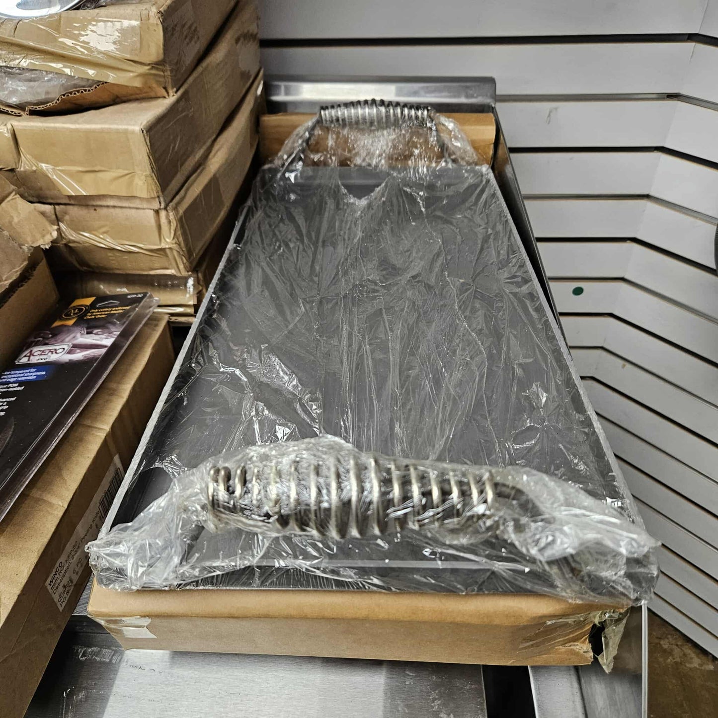 12" x 24" Portable Steel Griddle Plate