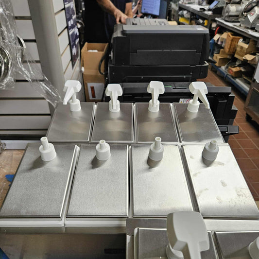 Cecilware Condiment Dispensers - 4 Tub