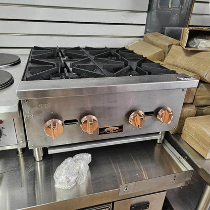 Copper Beech CBHP24-4 24" Gas Hotplate w/ 4 Open Burners [OPEN-BOX]