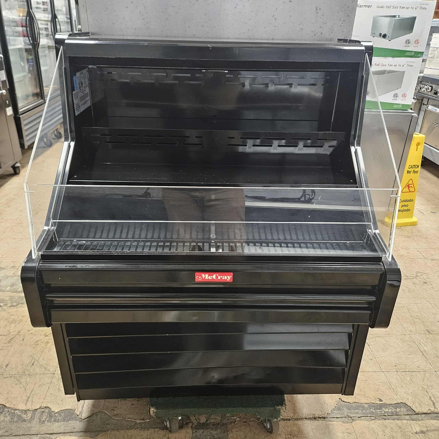 [USED] Howard-McCray SC-OS30E-3-B-LED 39" Horizontal Open Merchandiser Refrigerator