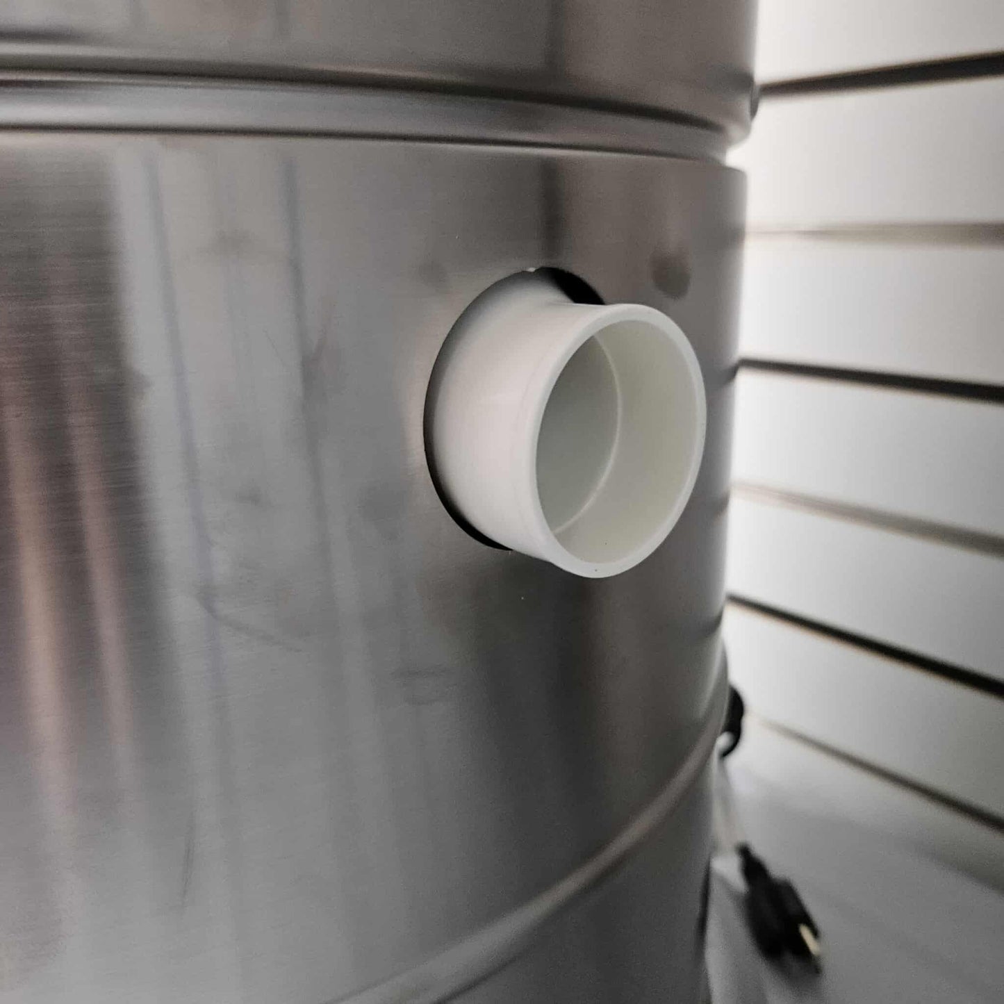 Omcan SDF-20 5 Gallon Stainless Steel Electric Salad Spinner - 110V [OPEN-BOX]