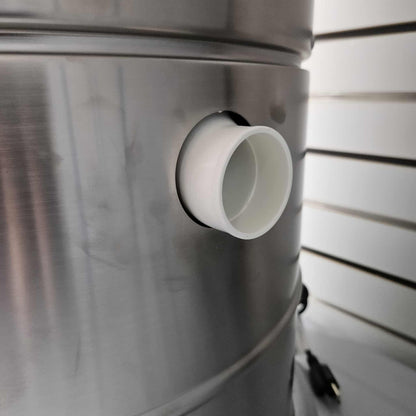 Omcan SDF-20 5 Gallon Stainless Steel Electric Salad Spinner - 110V [OPEN-BOX]