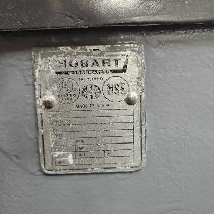 [USED] Hobart H600T 60 Qt Planetary Dough Mixer w/ Bowl Guard - 208V/3Ph