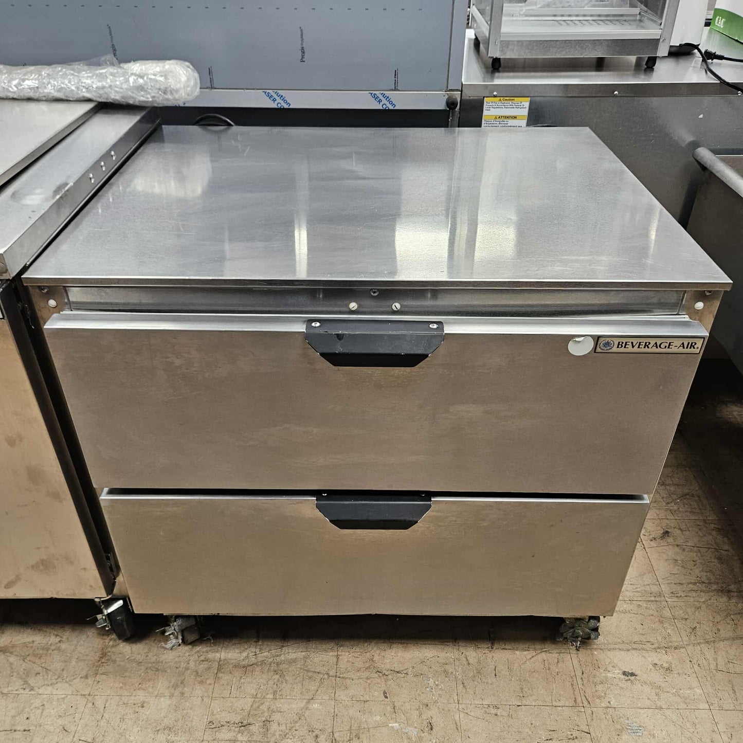 [USED] Beverage Air UCFD36AHC-23 36" Low Profile Undercounter Freezer w/ Drawers
