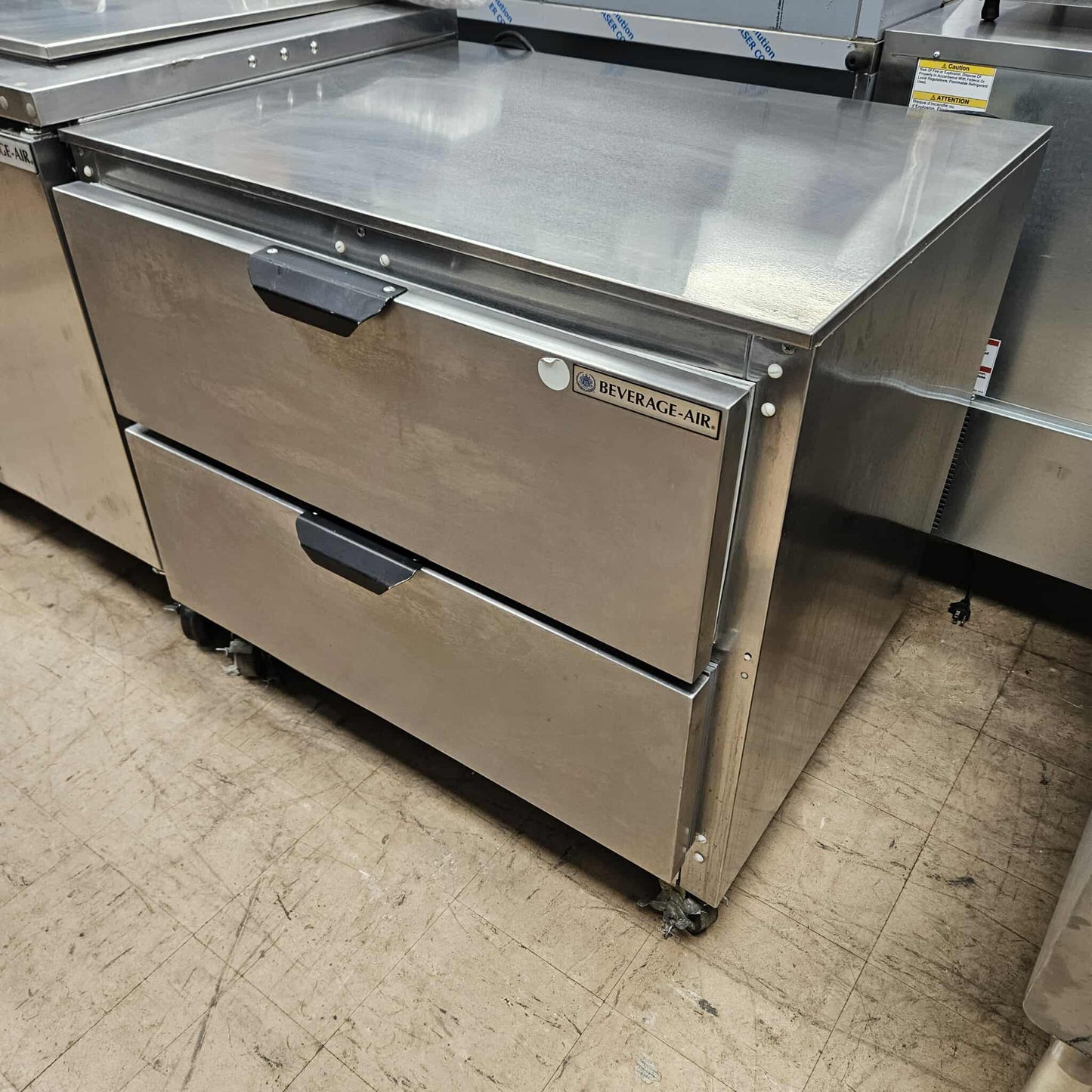 [USED] Beverage Air UCFD36AHC-23 36" Low Profile Undercounter Freezer w/ Drawers