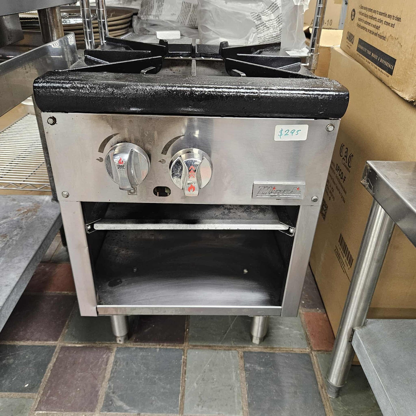 [USED] Migali C-SPS-1-18 Natural Gas Single Burner Stock Pot Range