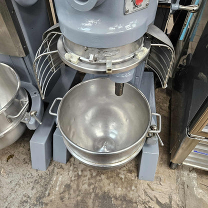 [USED] Hobart H600T 60 Qt Planetary Dough Mixer w/ Bowl Guard - 208V/3Ph