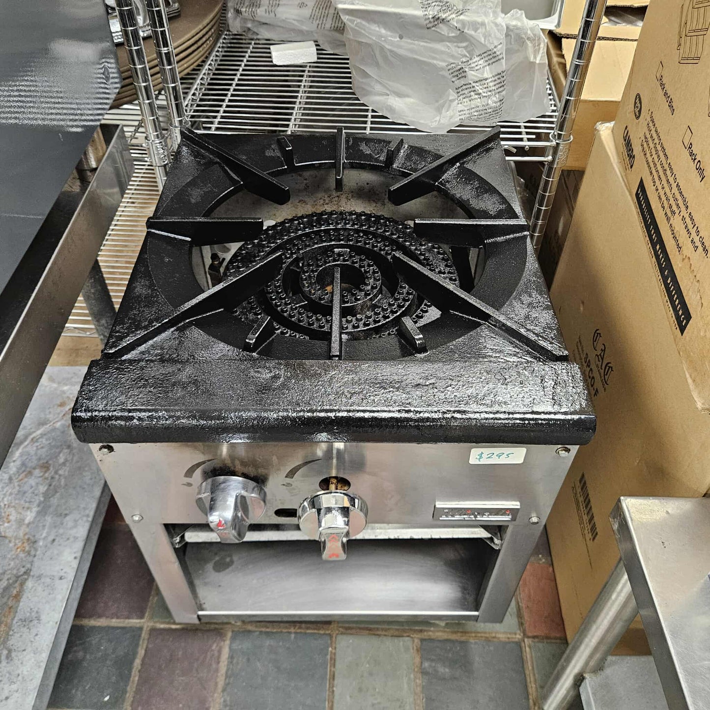 [USED] Migali C-SPS-1-18 Natural Gas Single Burner Stock Pot Range