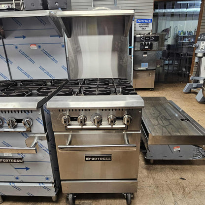 Fortress FGR4B 24" 4 Burner Gas Range [DISCONTINUED]