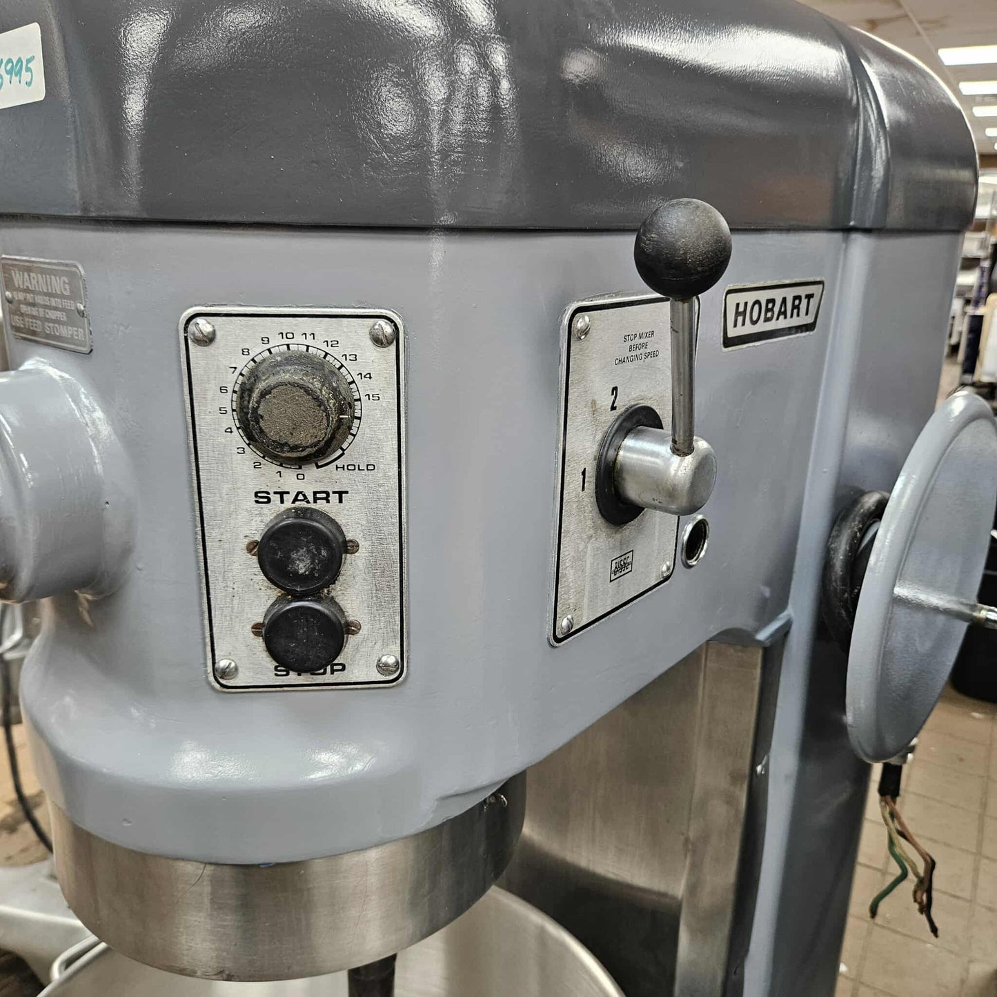 [USED] Hobart P660 60 Qt. 2-Speed 2.5 HP Pizza Dough Mixer - 208-240V/3Ph