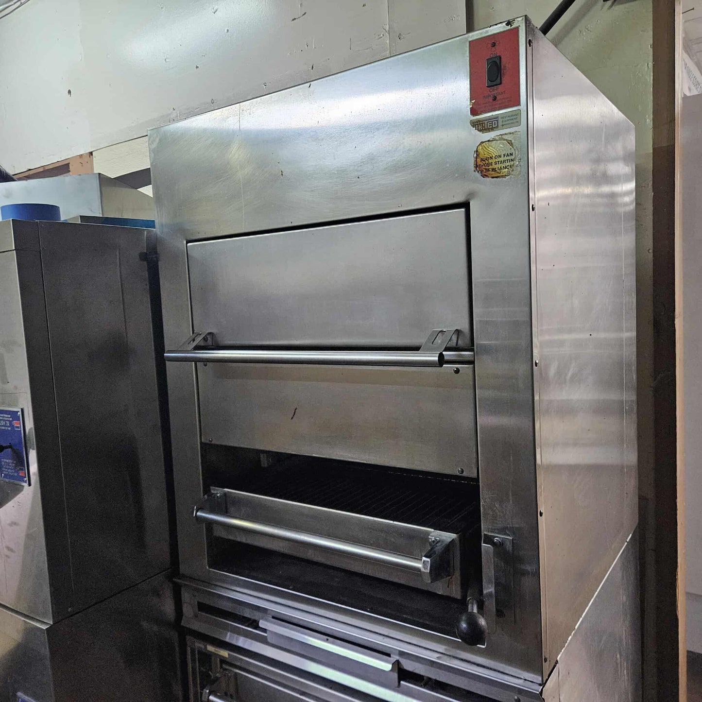 [USED] Jade Range JSHBI-36H-36C Heavy Duty Natural Gas Upright Infrared Broiler w/ Convection Oven