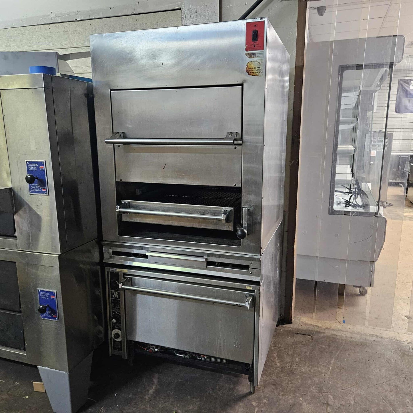[USED] Jade Range JSHBI-36H-36C Heavy Duty Natural Gas Upright Infrared Broiler w/ Convection Oven