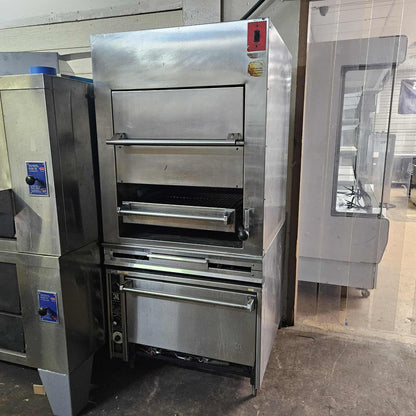 [USED] Jade Range JSHBI-36H-36C Heavy Duty Natural Gas Upright Infrared Broiler w/ Convection Oven