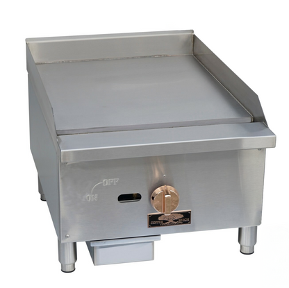 Copper Beech CBMG-16 16" Manual Control Gas Griddle [OPEN-BOX]