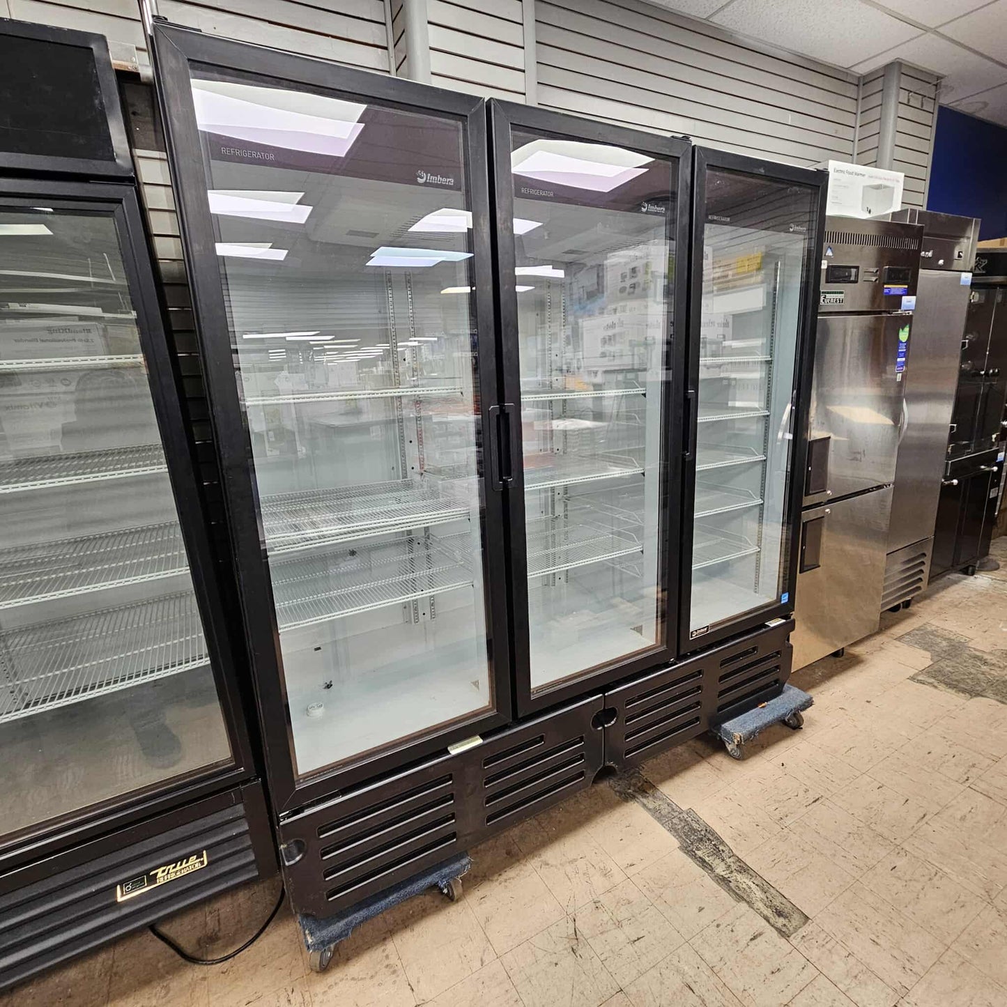 [USED] Imbera G372 3 Door Beverage Merchandiser Refrigerator