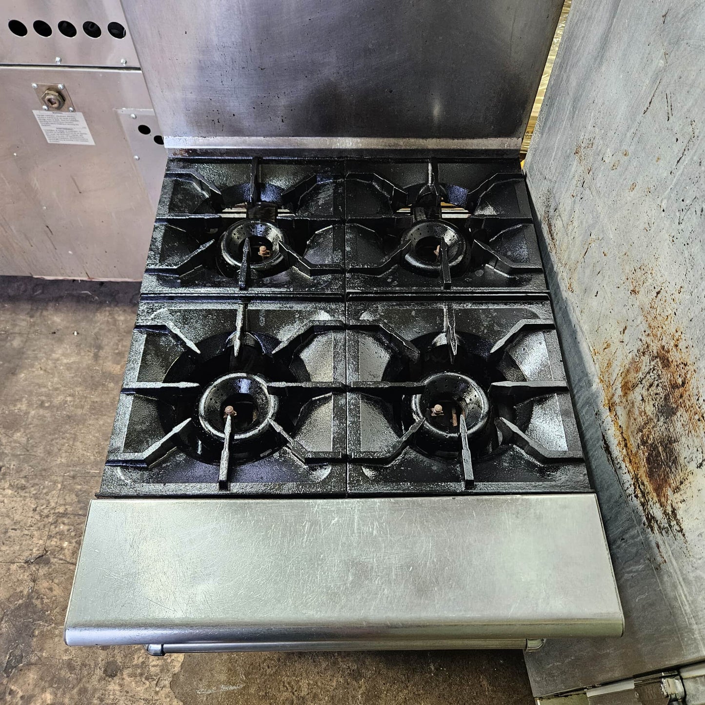 [USED] American Range AR-4 24" 4 Burner Natural Gas Range w/ Space-Saver Oven