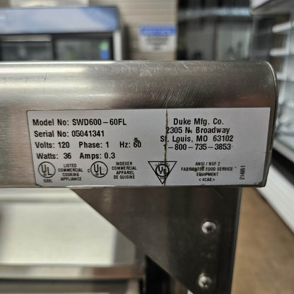 [USED] Duke SUB-CP-TC60 60" Subway Refrigerated Salad/Sandwich Serving Counter