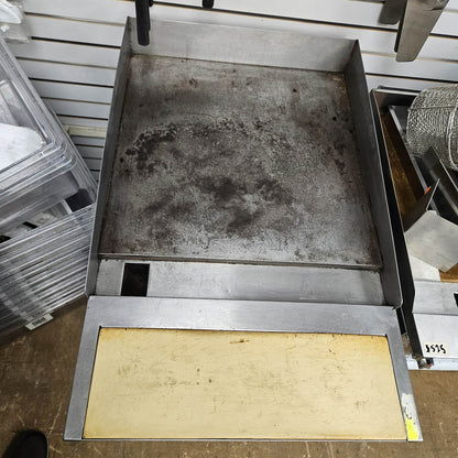 [USED] Vulcan 24" Natural Gas Thermostatic Griddle w/ Electric Ignition - 120V