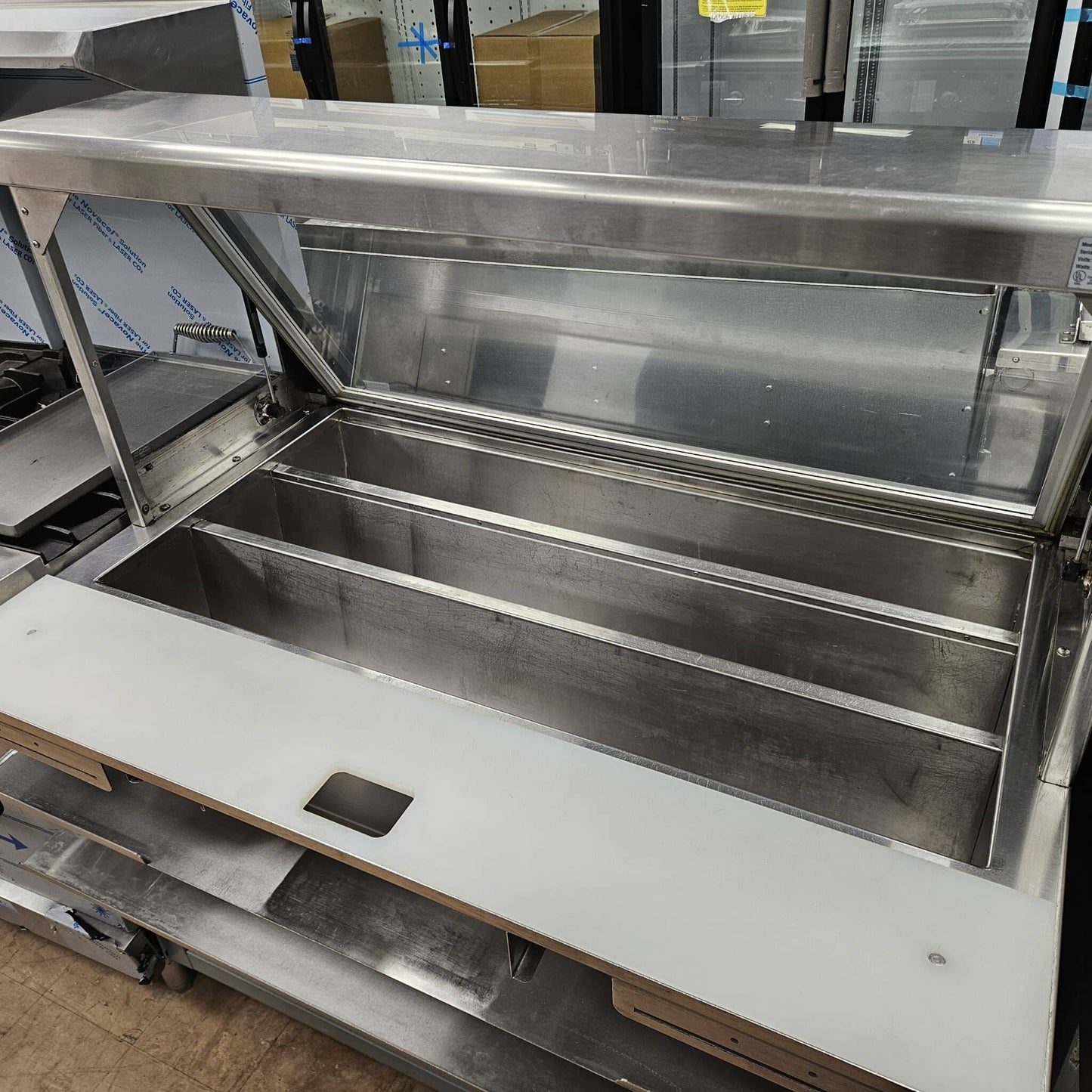 [USED] Duke SUB-CP-TC48M 48" Subway Refrigerated Salad/Sandwich Serving Counter