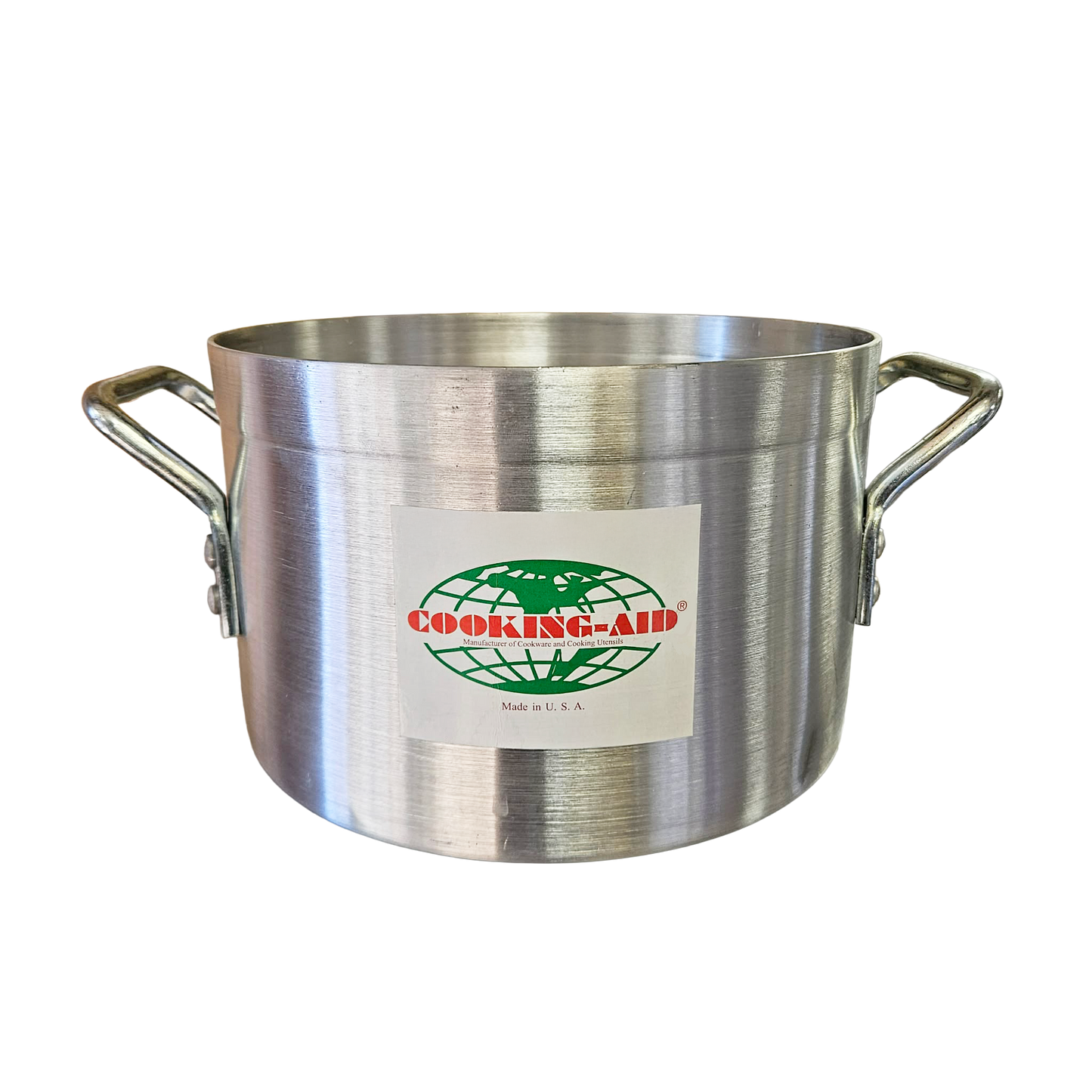 Cooking Aid 8 Qt. Aluminum Sauce Pot