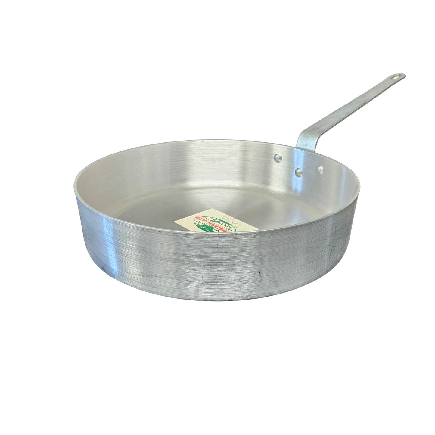 Cooking Aid 8 Qt Aluminum Sauté Fry Pan