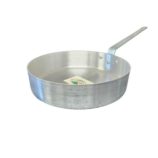 Cooking Aid 8 Qt Aluminum Sauté Fry Pan