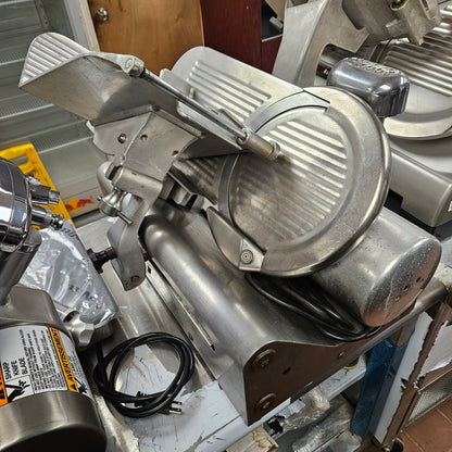 [USED] Globe 500L 12" Manual Gear Driven Meat & Cheese Slicer
