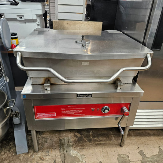 [USED] Therma-Tek GS-30 30 Gallon Natural Gas Tilting Skillet Braising Pan