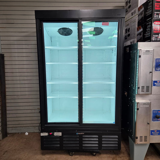 [USED] Metalfrio NG43CHCSD 47" Sliding Glass Door Merchandiser Refrigerator