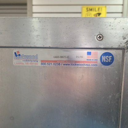 [USED] Lockwood CA60-RR25-C Stainless Steel Retarder Cabinet (25 1/2-Size Pan Cap.)