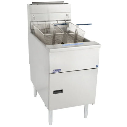 Pitco® SG18-S Natural Gas 75 lb. Gas Deep Fryer [OPEN-BOX]