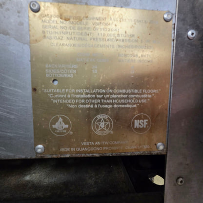 [USED] Vulcan VSP100 Natural Gas Single Stock Pot Range