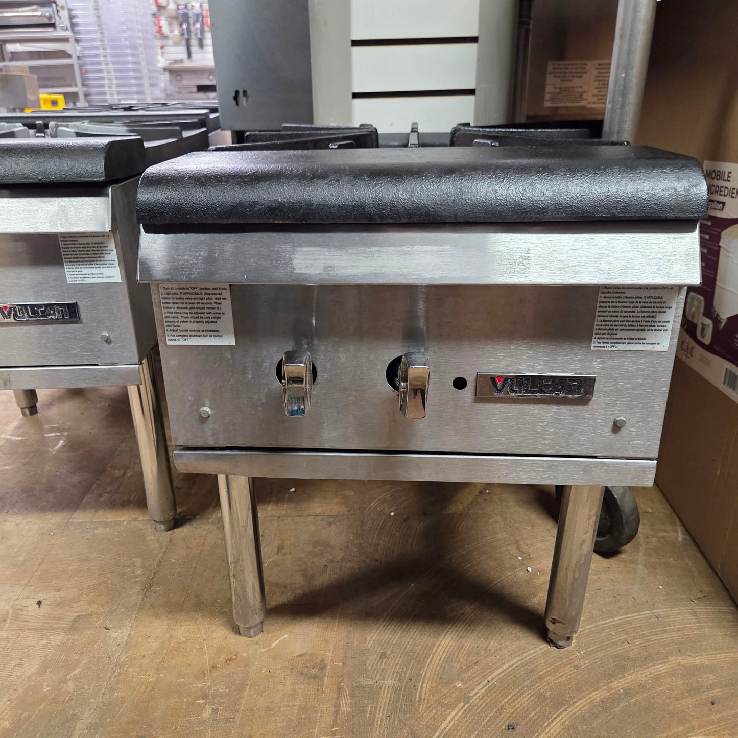 [USED] Vulcan VSP100 Natural Gas Single Stock Pot Range