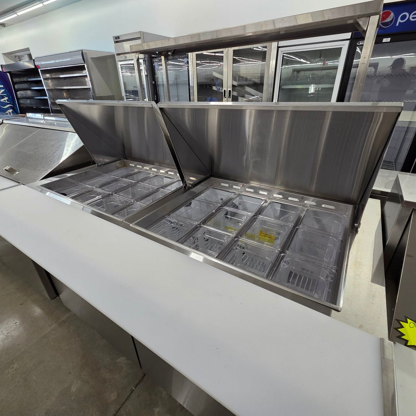 Komodo KST-60-24 60" Megatop Refrigerated Prep Table [OPEN-BOX]