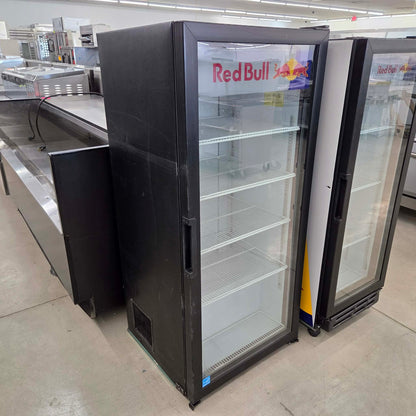 [USED] Imbera VR11 CZ 25" Red Bull Glass Door Merchandiser