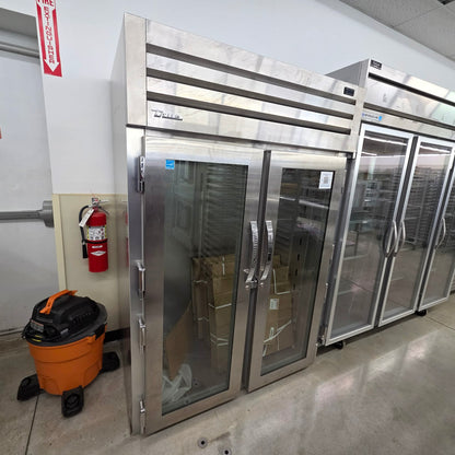 True STG2R-2G-HC 52" Two Section Glass Door Reach In Refrigerator [OPEN-BOX]