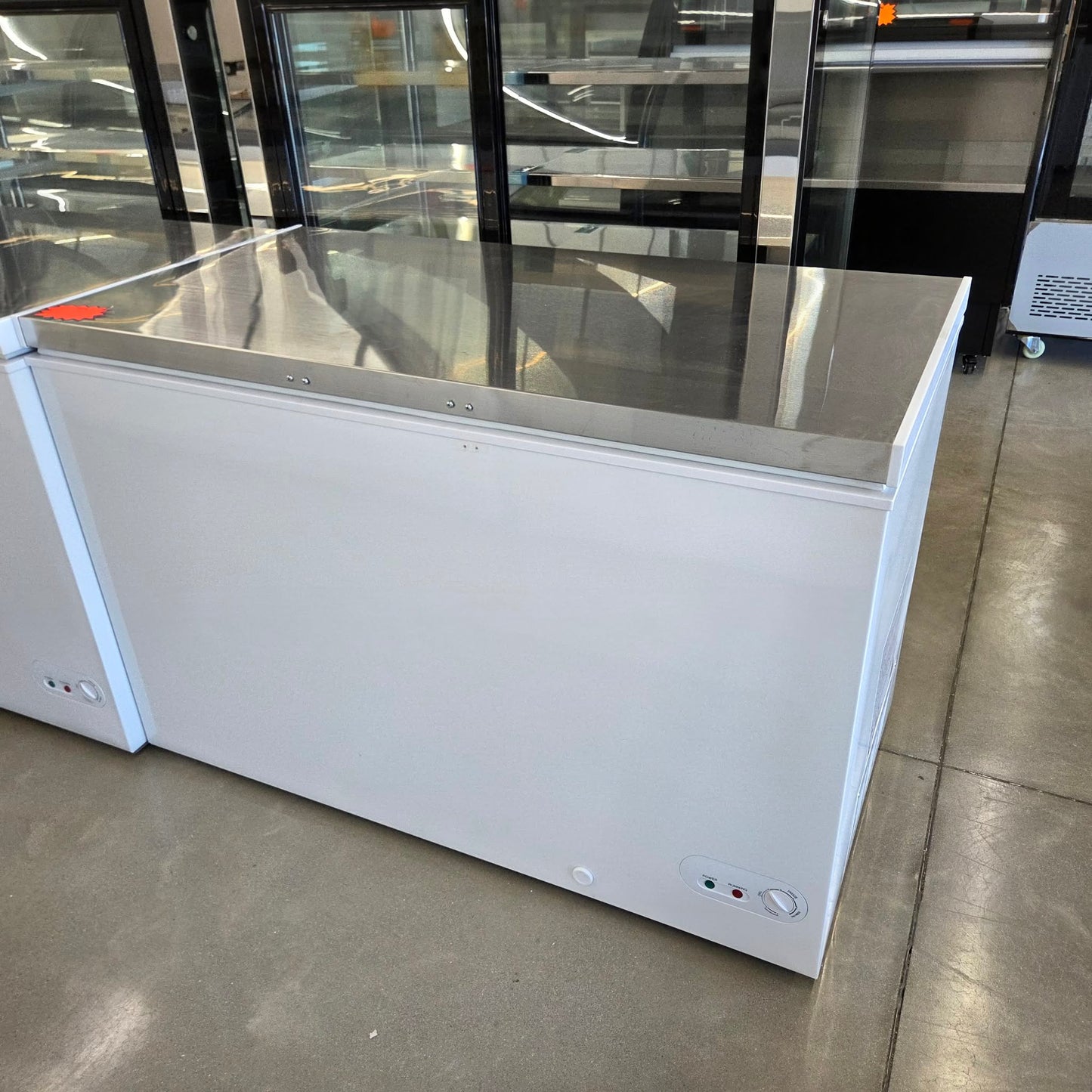 Nordon BD450-SS 50" Stainless Steel Top Chest Freezer - (13 cu. ft.) [OPEN-BOX]